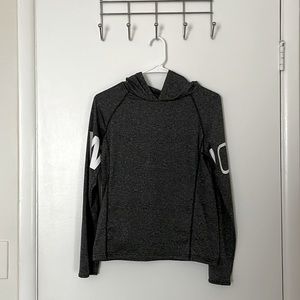 LIKE NEW - Heather grey workout hoodie!